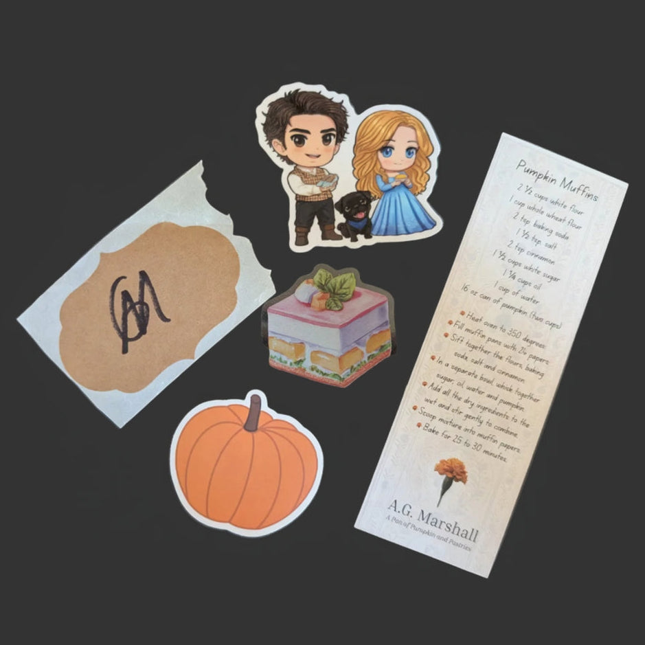 decorative stickers on a black surface